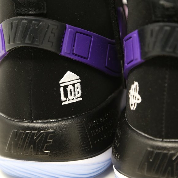 Nike AlphaDunk Flight Purple Black Blue BQ5401-900 - Picture 7 of 12